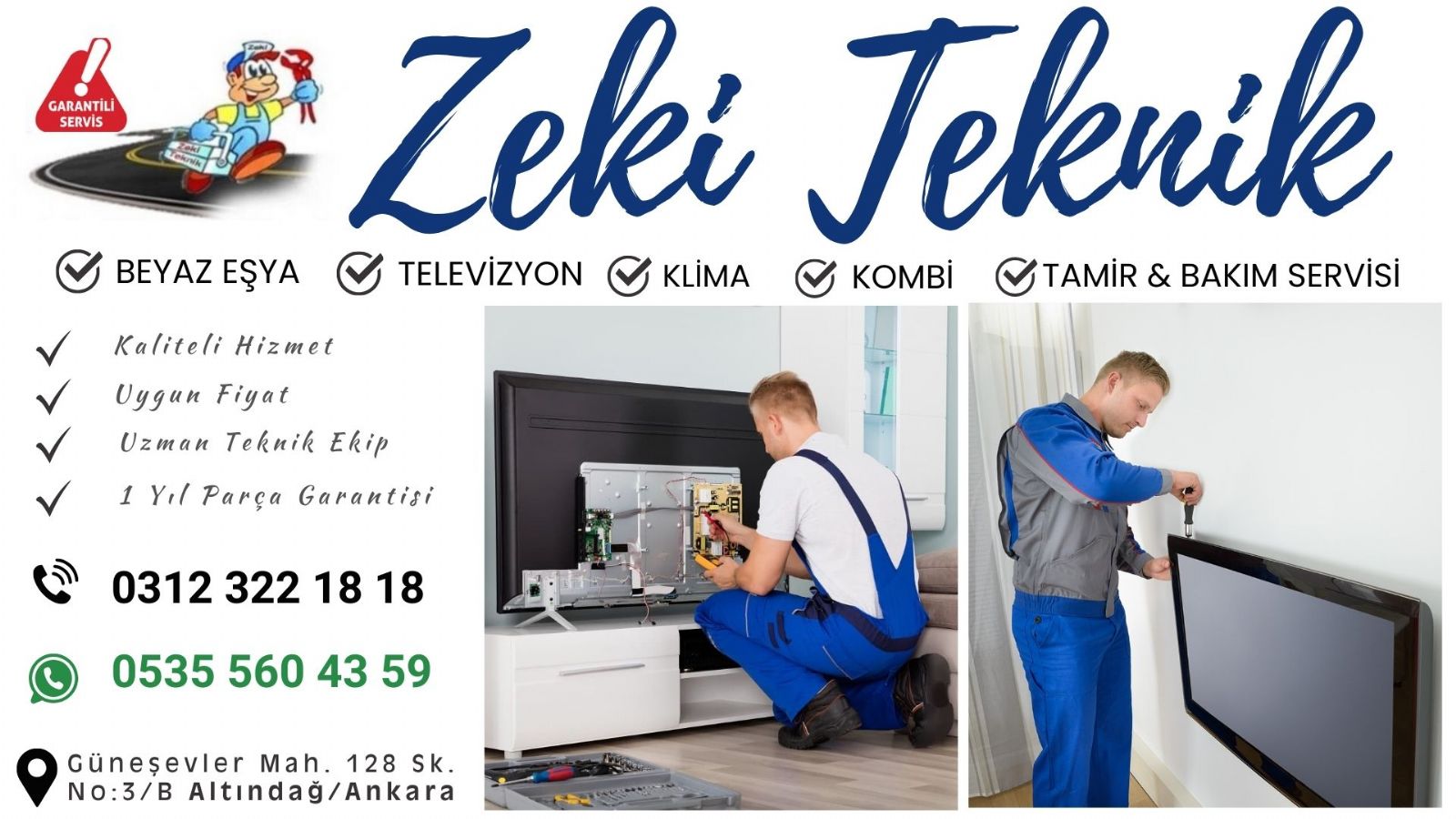 Güneşevler Televizyon Tamircisi