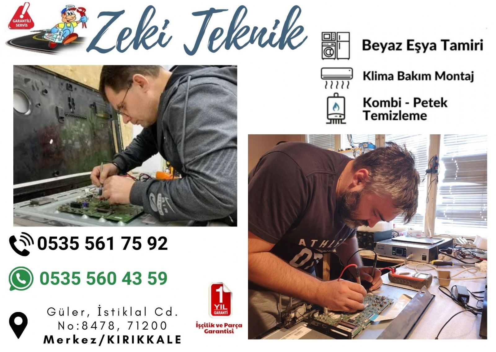 Kırıkkale Televizyon Tamircisi