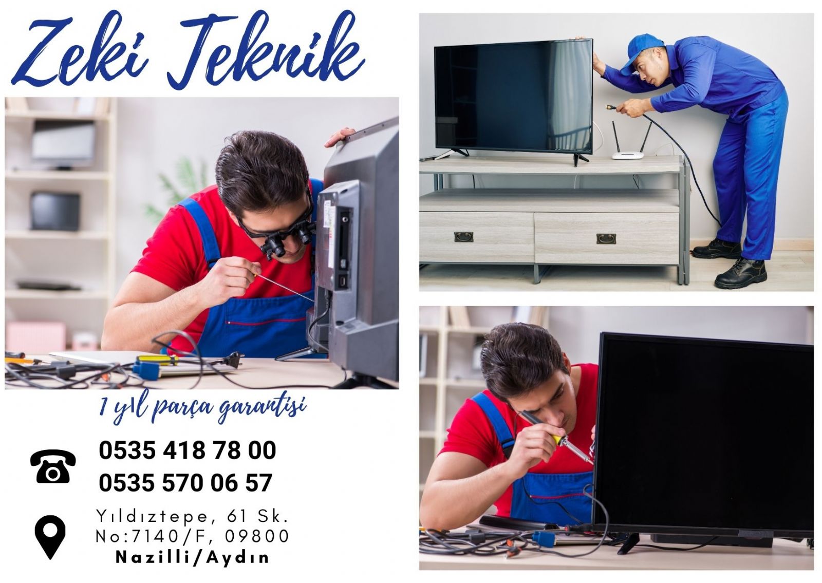 Nazilli Televizyon Tamircisi